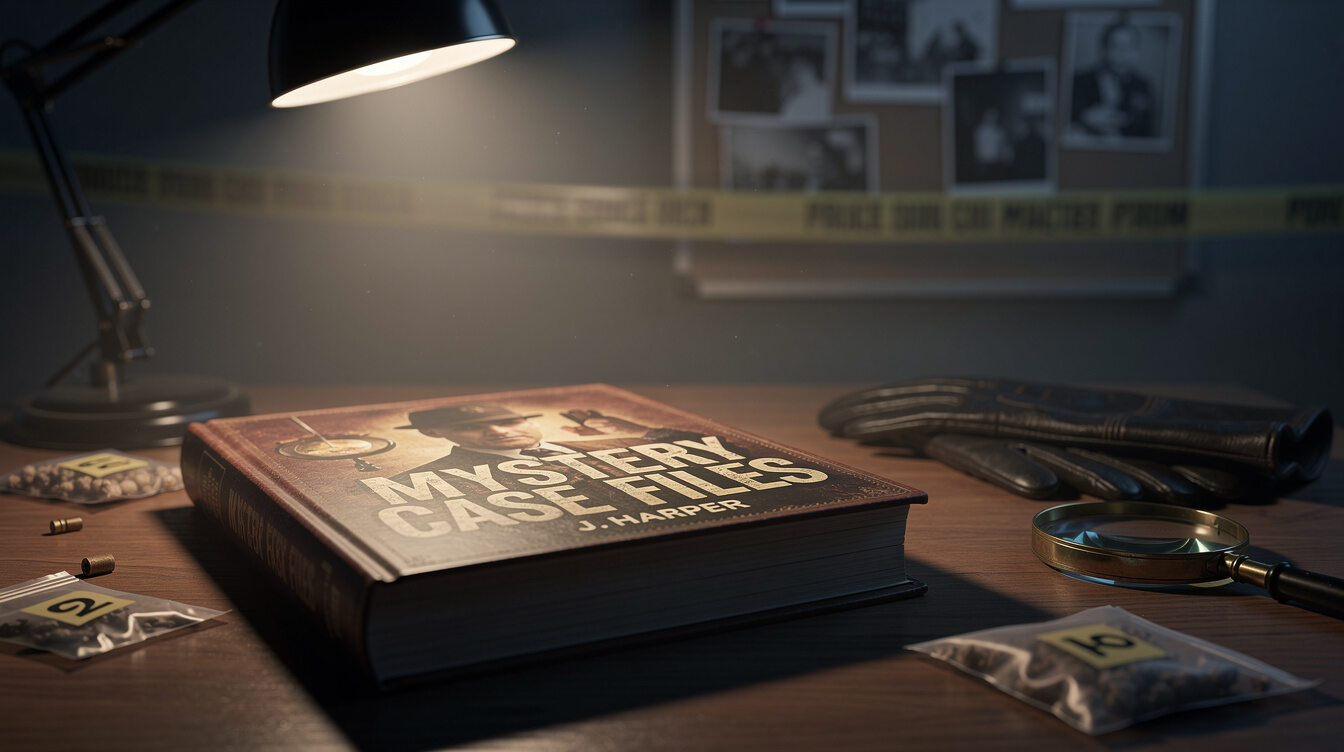 mystery book cover